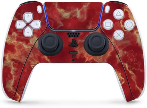 Vista 9 de MightySkins - Skin de juegos para PS5 y Playstation 5 Controller - Mármol tailandés Envoltura protectora de vid Fácil de aplicar y cambiar