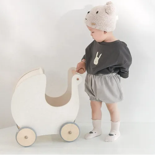 Vista 5 de Tatibana Calcetines antideslizantes para bebé, 5 pares de calcetines antideslizantes para niños pequeños, calcetines de dibujos animados para bebés