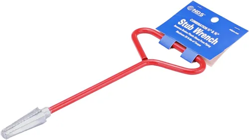 Vista 7 de NDS SW-0500-C - Llave de punta de 1/2 y 3/4 pulgadas, color rojo