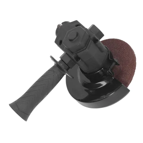 Vista 9 de Convertidor de amoladora angular con mango para cortar, adaptador de amoladora angular con disco de molienda, llave, amoladora eléctrica