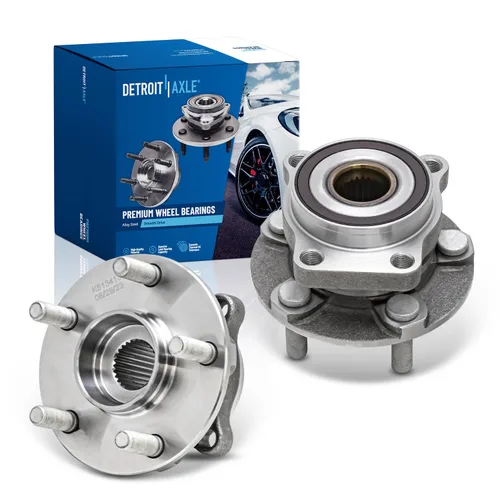 Vista 94 de Detroit Axle - 2.2L Bujes de rodamiento de rueda delanteros de 2 piezas para Honda Accord 90-97, 97 Acura CL, 2 rodamientos de ruedas y conjunto