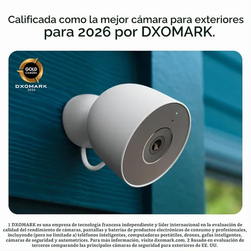 Vista 13 de Google Nest Cam Outdoor (con cable, 2.ª generación) - Cámara de seguridad