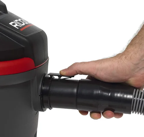 Vista 8 de Ridgid 50313 4000 rv Portable Wet Dry aspiradora, 4-Gallon Small Wet Dry Vac con 5,0 Pico HP Motor, Pro – Manguera, asa ergonómica, cable, puerto