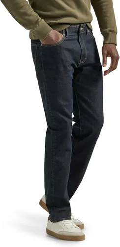 Vista 33 de Lee Extreme Motion - Jeans rectos cónicos para hombre Negro