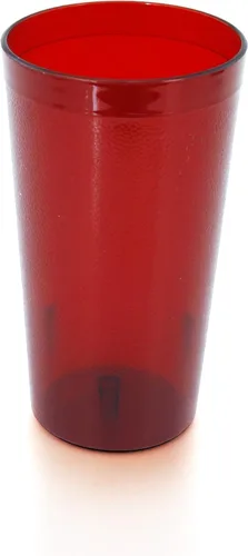 Vista 2 de New Star Foodservice Vasos para bebidas de grado restaurante (rojo (juego de 72), 16 onzas Set of 72