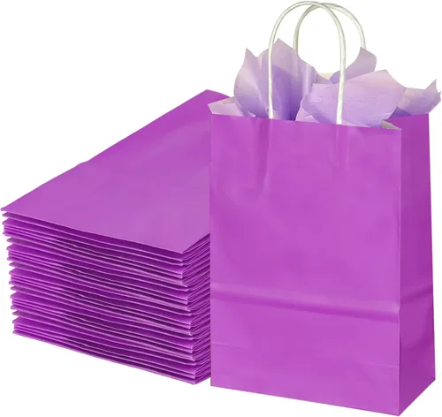 Vista 15 de BLEWINDZ - 32 bolsas de regalo pequeñas con 32 pañuelos de 8.7 x 6.3 x 3.2 01-8cols-S