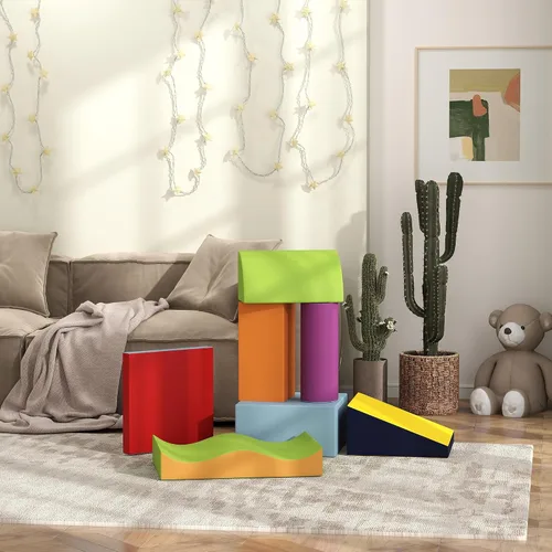 Vista 8 de Soozier - Juego de escalada de 7 piezas de cuero sintético suave para niños Contemporáneo
