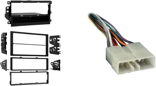 Vista 4 de Metra Electronics 99-7422 Kit de instalación DIN/doble DIN para Nissan Sentra 2007 (negro)