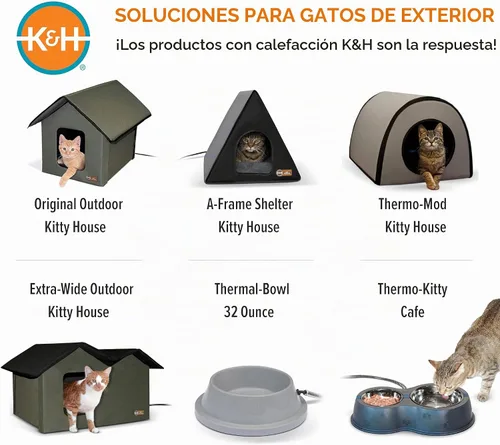 Vista 12 de Cama climatizada electrónica K&H, suave e ideal para exteriores (incluye funda), Bronceado