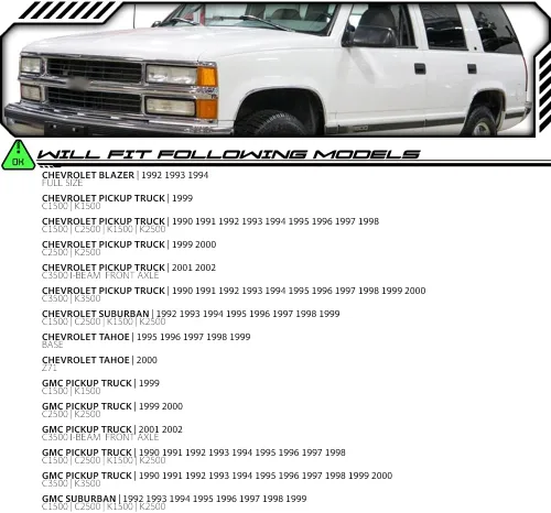 Vista 5 de EPIC LIGHTING Juego de luces traseras de repuesto compatibles con Chevrolet 92-00 Blazer [combo de 4 piezas] 9200BLZ04PC