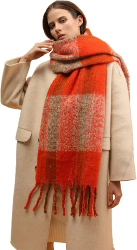 Vista 13 de Bufanda cálida para mujer, colorida y suave, cómoda, elegante chal de pashmina para clima frío, bufanda larga de moda, borla de coleta