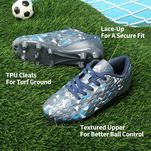 Vista 2 de DREAM PAIRS - Zapatos de fútbol para niños y niñas