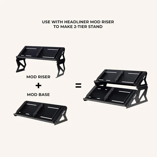 Vista 5 de Soporte de producción de escritorio Headliner Mod Base