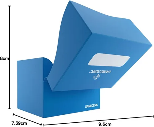 Vista 2 de Gamegenic Soporte lateral 100+ XL Caja de cubierta Protector de juego de cartas Color azul, varios, GGS25080ML