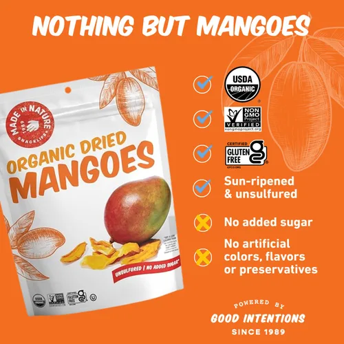 Vista 4 de Made in Nature - Mangos deshidratados