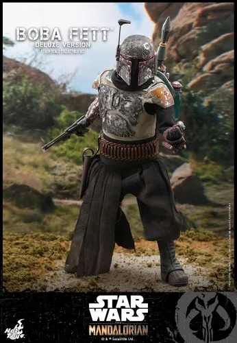 Vista 6 de Hot Toys 1:6 Boba Fett DX - El mandaloriano