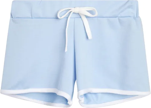 Vista 5 de Sweet Hearts Pantalones cortos deportivos para niña, paquete de 4 pantalones cortos deportivos de rizo francés para gimnasio, delfín fabricados