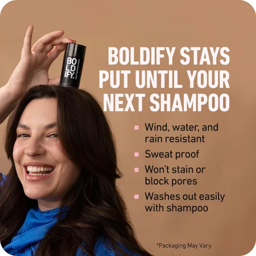 Vista 7 de BOLDIFY Fibras capilares (1.01 oz) – Rellena el cabello fino y fino para un aspecto más completo y grueso al instante – 14 tonos para mujeres