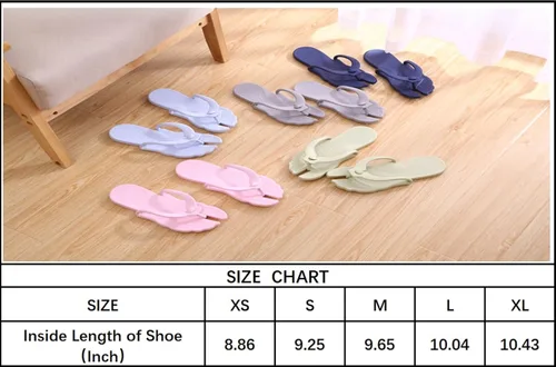 Vista 6 de Zapatillas de espiga de los hombres, Sandalias de playa para hombres, Zapatillas plegables portátiles de viaje de negocios, Zapatillas de baño