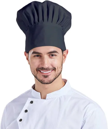 Vista 3 de Nanxson Unisex Chef Hat Mens Women Adjustable Elastic Cooking Baker Caps Chef Cap workhat CF9015