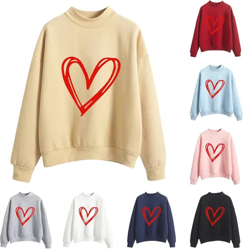 Vista 4 de HUMMHUANJ Camisetas de talla grande para mujer, con estampado de purpurina y lentejuelas, ajuste holgado, para uso diario, túnicas