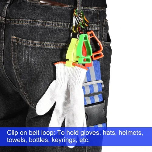 Vista 5 de PATIKIL Guantero, clips de agarre para guantes y ganchos para gafas y cascos