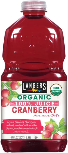 Vista 3 de Langers Jugo de manzana 100% orgánico, 10 onzas líquidas (paquete de 12)