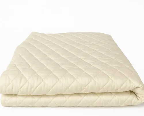 Vista 7 de OrganicTextiles - Protector de colchón de algodón orgánico, tamaño individual, falda de cama ajustable con bolsillo profundo de 17 pulgadas, 350