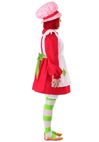 Vista 5 de Disfraz Retro de Talla Plus para Mujer de Strawberry Shortcake Multicolor