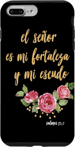 Vista 11 de Carcasa para iPhone 11 Salmos El Señor Es Mi Fortaleza Biblia Cristiana