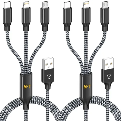 Vista 7 de Cable USB A a Lightning de Apple, con certificación MFi de Apple, cable de carga rápida para iPhone 14 13 12 11 Pro Max SE X XS XR XS Max 8 7 6 Puls