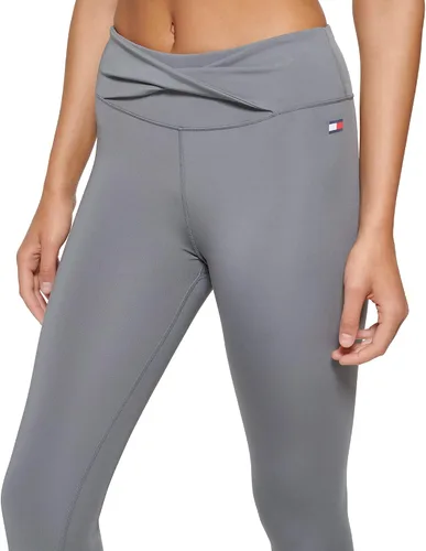 Vista 5 de Tommy Hilfiger Womens Twist Front High Rise 78 Legging