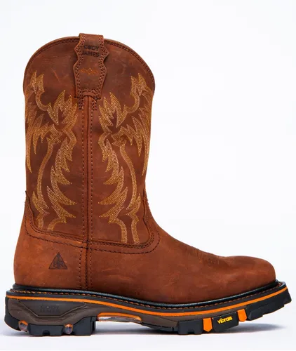 Vista 5 de Cody James Hombres 11" Decimator Impermeable Vaquero Botas de Trabajo Punta Suave - DBP-0-A