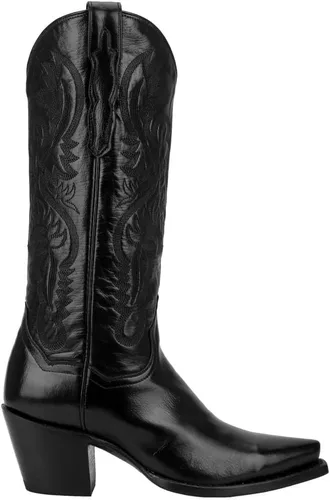 Vista 3 de Dan Post Mens Renegade desgastados Snip Toe Vestido Botas Mid Calf - Marrón