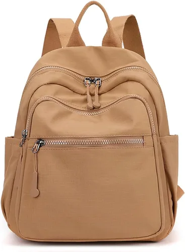 Vista 34 de Tanweibago Mini mochilas de nailon para mujer, mochilas pequeñas de 11L para mujer, mochila ligera casual para mujer, mochila de viaje de compras