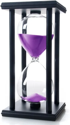 Vista 11 de Bellaware Reloj de Arena de Madera, Temporizador de Arena de 15 Minutos