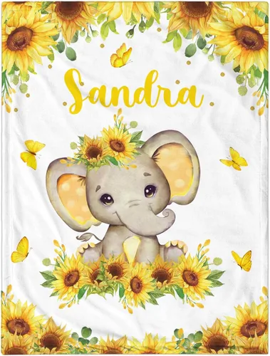 Vista 11 de Manta de bebé personalizada para niñas y niños, manta de bebé personalizada con nombre, mantas personalizadas con nombre para niños, manta de Linda