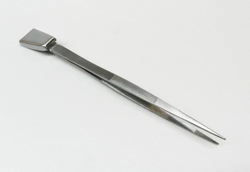 Vista 3 de Pinzas de diamante con cuchara para piedras de trabajo de cuentas Gemologist Pinzas Pala End By JTS
