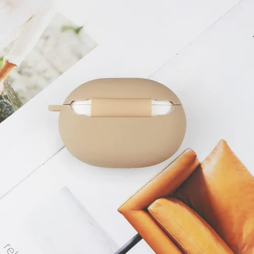 Vista 5 de Wonhibo Bonita funda para auriculares Beats Studio Buds, funda protectora de silicona compatible con auriculares Beats Studio (gato)