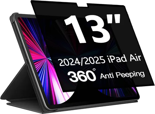Vista 32 de Pantalla de privacidad magnética colgante de 21.5 pulgadas para monitor de pantalla ancha de 16:9, pantalla de privacidad extraíble, antirreflejos