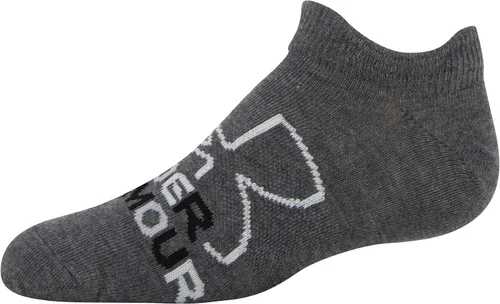 Vista 102 de Under Armour Calcetines ligeros invisibles Essential 2.0 para niños (paquete de 6)