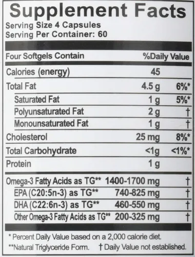Vista 4 de Innate Choice - Cápsulas de aceite de pescado, Omega Sufficiency por Innate Choice, fresa y lima 240 cápsulas