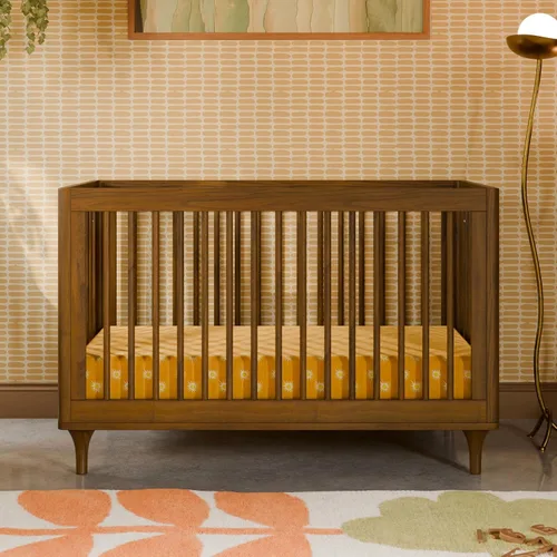 Vista 2 de Babyletto Lolly Cuna convertible 3 en 1, nogal natural