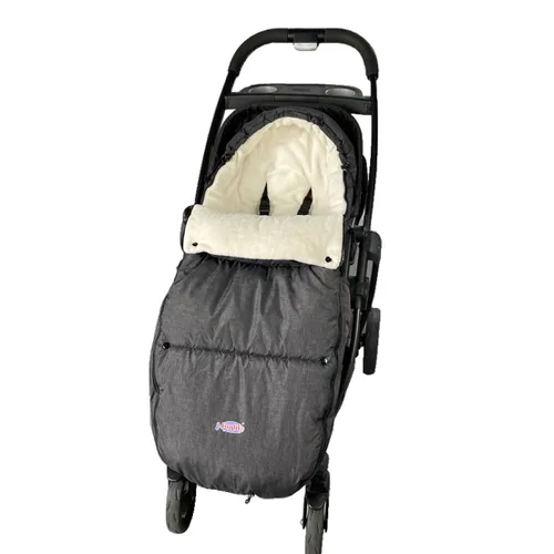 Vista 8 de funlife Saco impermeable para cochecito de invierno de alto rendimiento anti-patadas, se adapta a todos los equipos de viaje, altura de la pieza