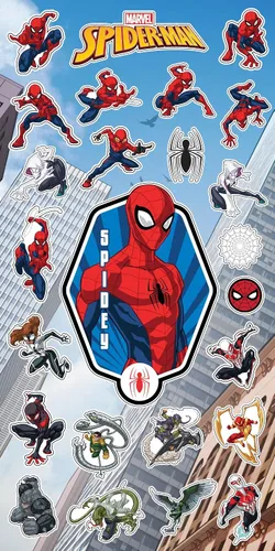 Vista 5 de Spidey and Friends - Lonchera para niños con bolsa de almuerzo aislada