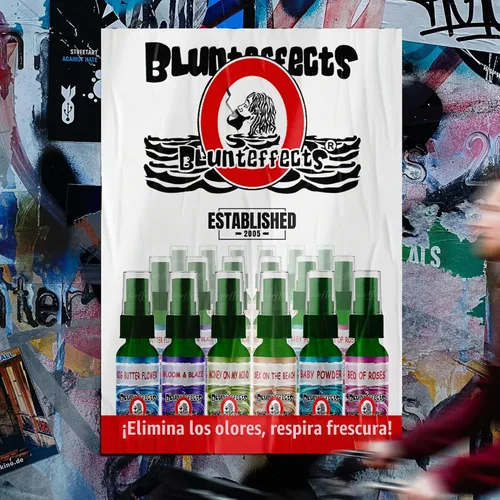 Vista 7 de Blunteffects Ambientador 100% concentrado para coche/hogar en aerosol (5 aromas surtidos) (paquete de 10)