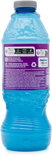 Vista 2 de Gazillion Solución gigante de burbujas 33.8 fl oz (1 L): crea enormes burbujas extra elásticas, seguras y no tóxicas, incluye varita de burbujas 7