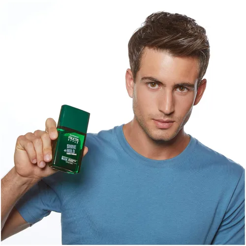 Vista 5 de Garnier Cuidado del cabello Fructis Style Shine and Hold Pomada líquida para el cabello para hombres, sin alcohol de secado, 4.2 onzas líquidas