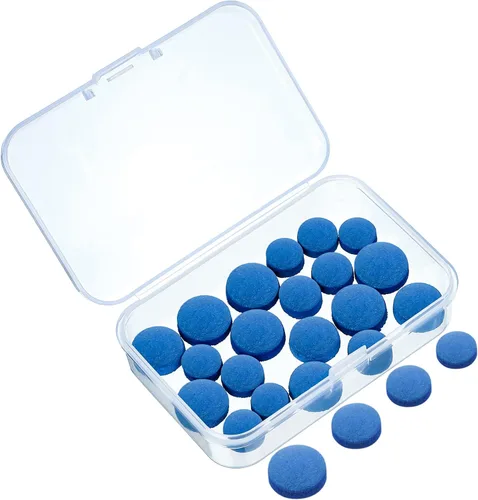 Vista 10 de Gejoy Juego de 20 puntas de repuesto para taco de billar con caja de almacenamiento para billar
