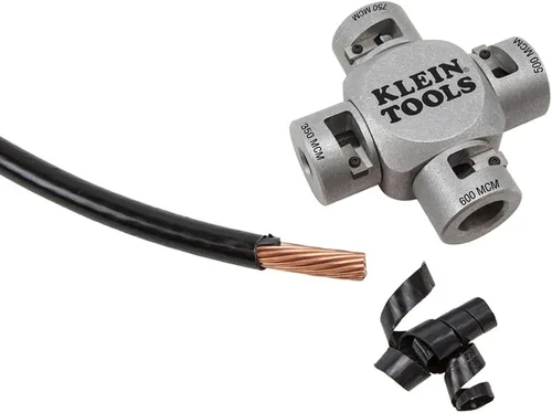 Vista 7 de Klein Tools 21050 Pelador de cable grande (750-350 MCM)